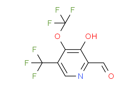 AM158537 | 1804838-71-8 | 3-Hydroxy-4-(trifluoromethoxy)-5-(trifluoromethyl)pyridine-2-carboxaldehyde