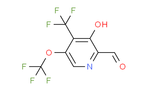 AM158540 | 1806725-17-6 | 3-Hydroxy-5-(trifluoromethoxy)-4-(trifluoromethyl)pyridine-2-carboxaldehyde
