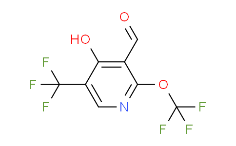 AM158549 | 1804833-32-6 | 4-Hydroxy-2-(trifluoromethoxy)-5-(trifluoromethyl)pyridine-3-carboxaldehyde