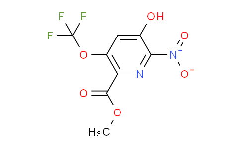 Methyl 3-hydroxy-2-nitro-5-(trifluoromethoxy)pyridine-6-carboxylate