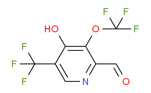 AM158554 | 1804776-67-7 | 4-Hydroxy-3-(trifluoromethoxy)-5-(trifluoromethyl)pyridine-2-carboxaldehyde