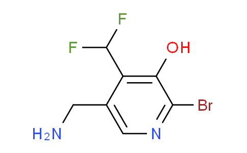 5-(Aminomethyl)-2-bromo-4-(difluoromethyl)-3-hydroxypyridine