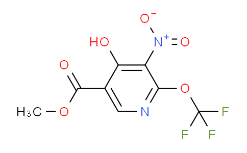 Methyl 4-hydroxy-3-nitro-2-(trifluoromethoxy)pyridine-5-carboxylate