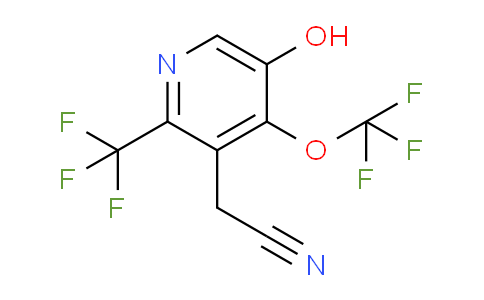 AM158571 | 1804796-17-5 | 5-Hydroxy-4-(trifluoromethoxy)-2-(trifluoromethyl)pyridine-3-acetonitrile