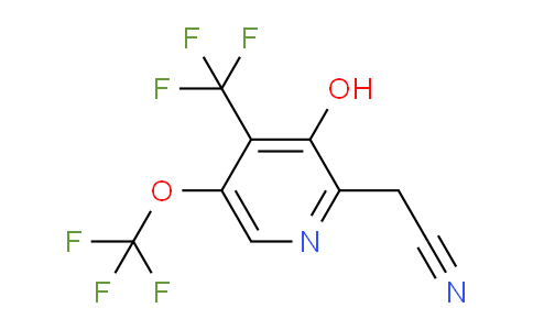 AM158572 | 1804838-31-0 | 3-Hydroxy-5-(trifluoromethoxy)-4-(trifluoromethyl)pyridine-2-acetonitrile
