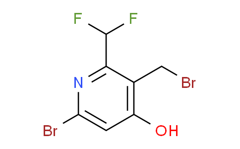 6-Bromo-3-(bromomethyl)-2-(difluoromethyl)-4-hydroxypyridine