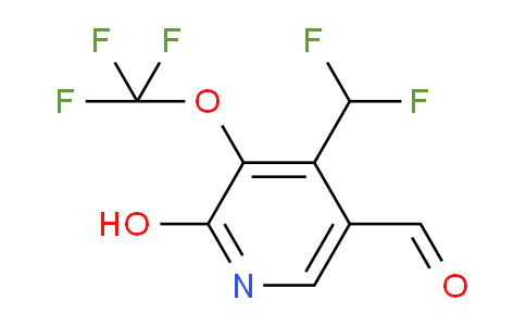 AM158580 | 1804797-33-8 | 4-(Difluoromethyl)-2-hydroxy-3-(trifluoromethoxy)pyridine-5-carboxaldehyde