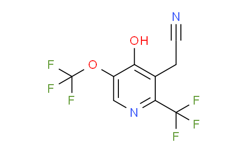 AM158581 | 1804477-71-1 | 4-Hydroxy-5-(trifluoromethoxy)-2-(trifluoromethyl)pyridine-3-acetonitrile