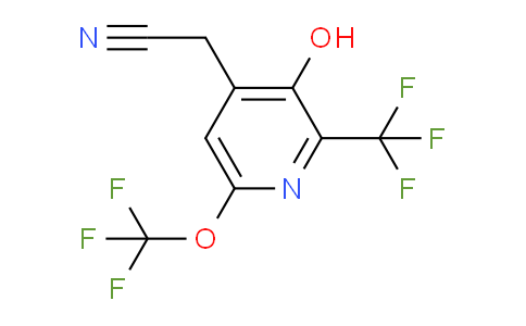 AM158585 | 1804776-52-0 | 3-Hydroxy-6-(trifluoromethoxy)-2-(trifluoromethyl)pyridine-4-acetonitrile