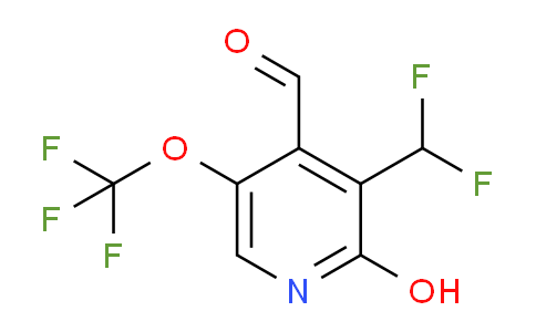 AM158586 | 1804797-27-0 | 3-(Difluoromethyl)-2-hydroxy-5-(trifluoromethoxy)pyridine-4-carboxaldehyde
