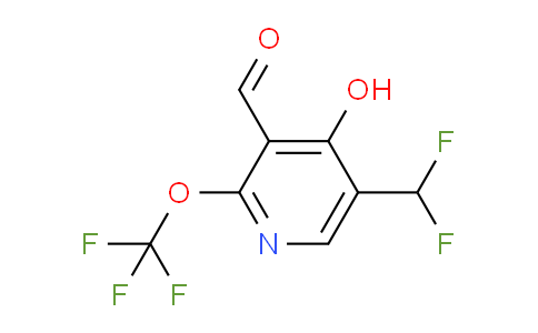 AM158594 | 1804478-73-6 | 5-(Difluoromethyl)-4-hydroxy-2-(trifluoromethoxy)pyridine-3-carboxaldehyde