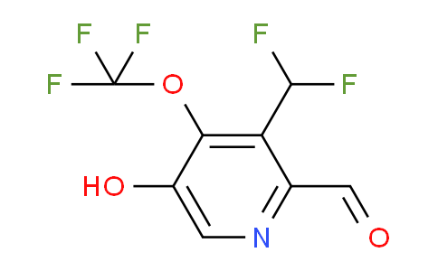 AM158598 | 1806745-59-4 | 3-(Difluoromethyl)-5-hydroxy-4-(trifluoromethoxy)pyridine-2-carboxaldehyde