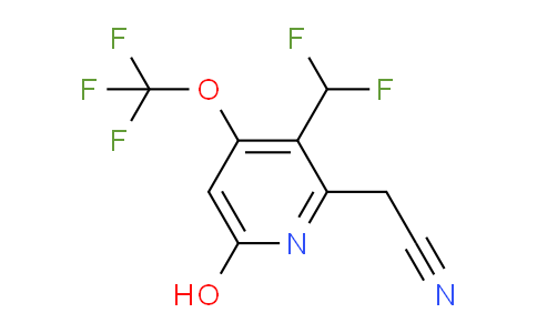 AM158608 | 1804347-54-3 | 3-(Difluoromethyl)-6-hydroxy-4-(trifluoromethoxy)pyridine-2-acetonitrile