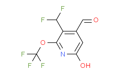 AM158616 | 1804836-90-5 | 3-(Difluoromethyl)-6-hydroxy-2-(trifluoromethoxy)pyridine-4-carboxaldehyde