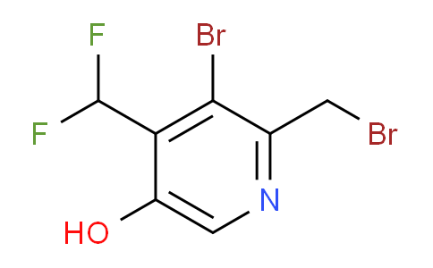 AM15862 | 1805238-70-3 | 3-Bromo-2-(bromomethyl)-4-(difluoromethyl)-5-hydroxypyridine