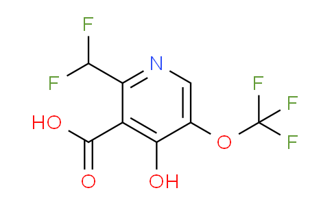 2-(Difluoromethyl)-4-hydroxy-5-(trifluoromethoxy)pyridine-3-carboxylic acid