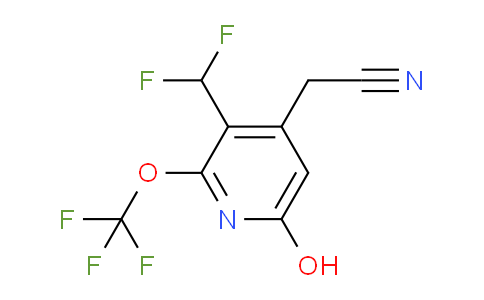 AM158624 | 1804839-53-9 | 3-(Difluoromethyl)-6-hydroxy-2-(trifluoromethoxy)pyridine-4-acetonitrile