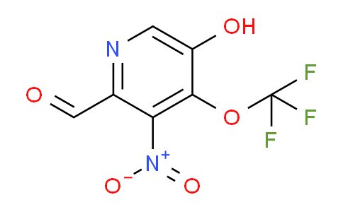 5-Hydroxy-3-nitro-4-(trifluoromethoxy)pyridine-2-carboxaldehyde