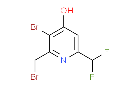 AM15864 | 1804886-15-4 | 3-Bromo-2-(bromomethyl)-6-(difluoromethyl)-4-hydroxypyridine