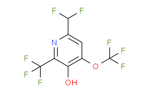 AM158646 | 1804644-83-4 | 6-(Difluoromethyl)-3-hydroxy-4-(trifluoromethoxy)-2-(trifluoromethyl)pyridine