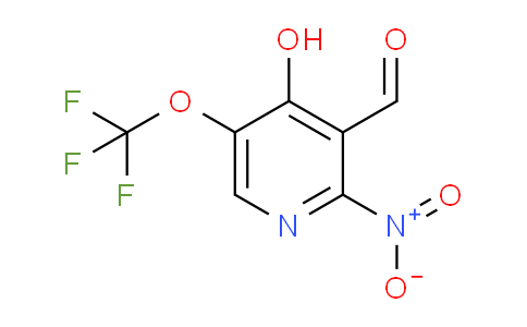 4-Hydroxy-2-nitro-5-(trifluoromethoxy)pyridine-3-carboxaldehyde