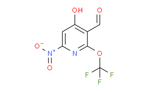 4-Hydroxy-6-nitro-2-(trifluoromethoxy)pyridine-3-carboxaldehyde