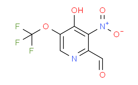 4-Hydroxy-3-nitro-5-(trifluoromethoxy)pyridine-2-carboxaldehyde