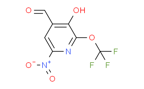 3-Hydroxy-6-nitro-2-(trifluoromethoxy)pyridine-4-carboxaldehyde