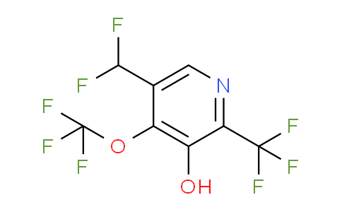 AM158664 | 1806171-57-2 | 5-(Difluoromethyl)-3-hydroxy-4-(trifluoromethoxy)-2-(trifluoromethyl)pyridine