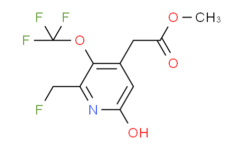 AM158670 | 1804775-30-1 | Methyl 2-(fluoromethyl)-6-hydroxy-3-(trifluoromethoxy)pyridine-4-acetate