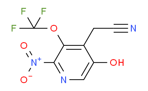 5-Hydroxy-2-nitro-3-(trifluoromethoxy)pyridine-4-acetonitrile
