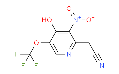 4-Hydroxy-3-nitro-5-(trifluoromethoxy)pyridine-2-acetonitrile