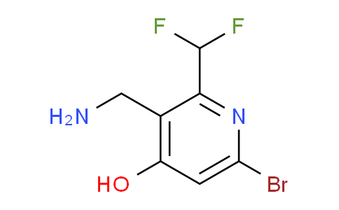 AM15868 | 1806855-58-2 | 3-(Aminomethyl)-6-bromo-2-(difluoromethyl)-4-hydroxypyridine