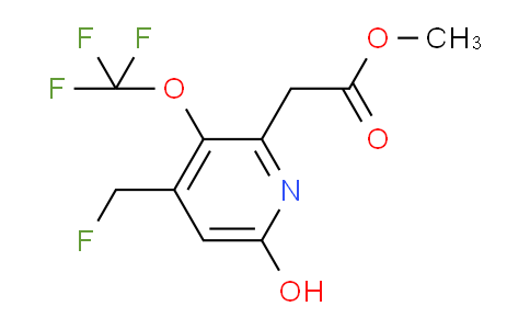 AM158686 | 1804347-08-7 | Methyl 4-(fluoromethyl)-6-hydroxy-3-(trifluoromethoxy)pyridine-2-acetate