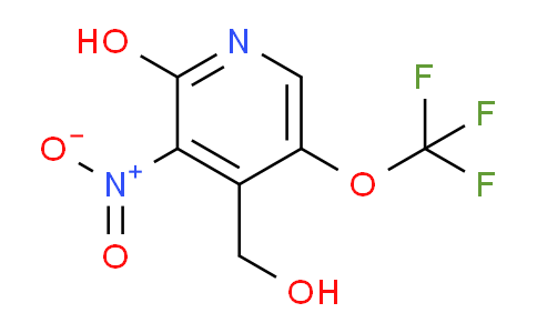 2-Hydroxy-3-nitro-5-(trifluoromethoxy)pyridine-4-methanol