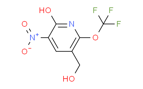 2-Hydroxy-3-nitro-6-(trifluoromethoxy)pyridine-5-methanol