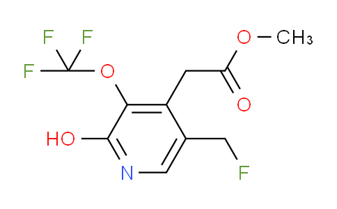 AM158692 | 1804725-81-2 | Methyl 5-(fluoromethyl)-2-hydroxy-3-(trifluoromethoxy)pyridine-4-acetate