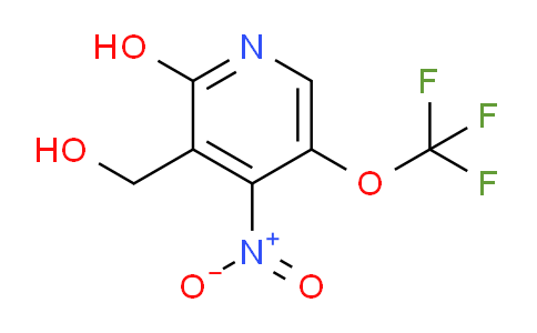 2-Hydroxy-4-nitro-5-(trifluoromethoxy)pyridine-3-methanol