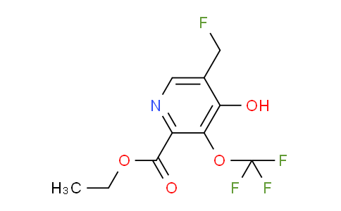 AM158700 | 1804837-71-5 | Ethyl 5-(fluoromethyl)-4-hydroxy-3-(trifluoromethoxy)pyridine-2-carboxylate