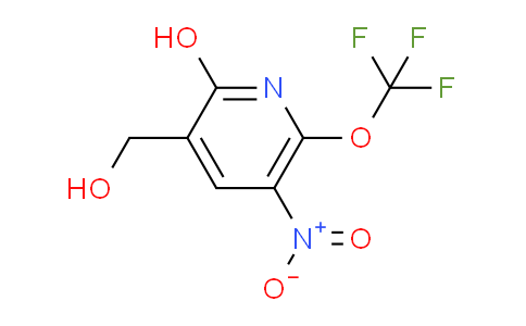 2-Hydroxy-5-nitro-6-(trifluoromethoxy)pyridine-3-methanol