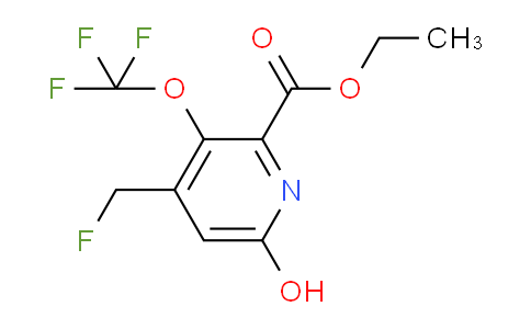 AM158712 | 1803959-71-8 | Ethyl 4-(fluoromethyl)-6-hydroxy-3-(trifluoromethoxy)pyridine-2-carboxylate