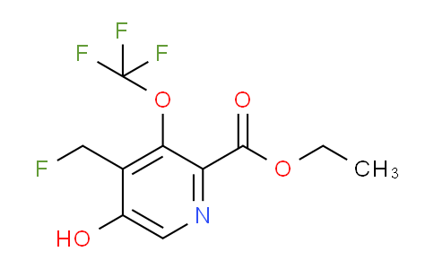 AM158716 | 1804366-22-0 | Ethyl 4-(fluoromethyl)-5-hydroxy-3-(trifluoromethoxy)pyridine-2-carboxylate