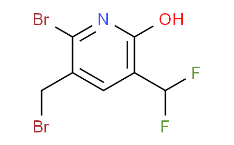 2-Bromo-3-(bromomethyl)-5-(difluoromethyl)-6-hydroxypyridine