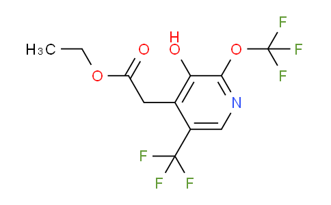 AM158721 | 1804835-42-4 | Ethyl 3-hydroxy-2-(trifluoromethoxy)-5-(trifluoromethyl)pyridine-4-acetate