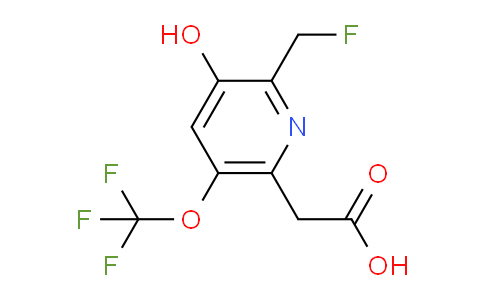 AM158727 | 1806732-12-6 | 2-(Fluoromethyl)-3-hydroxy-5-(trifluoromethoxy)pyridine-6-acetic acid