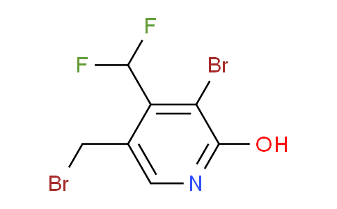 3-Bromo-5-(bromomethyl)-4-(difluoromethyl)-2-hydroxypyridine