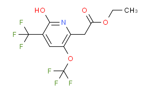 AM158734 | 1804361-28-1 | Ethyl 2-hydroxy-5-(trifluoromethoxy)-3-(trifluoromethyl)pyridine-6-acetate