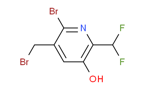 AM15874 | 1805371-16-7 | 2-Bromo-3-(bromomethyl)-6-(difluoromethyl)-5-hydroxypyridine