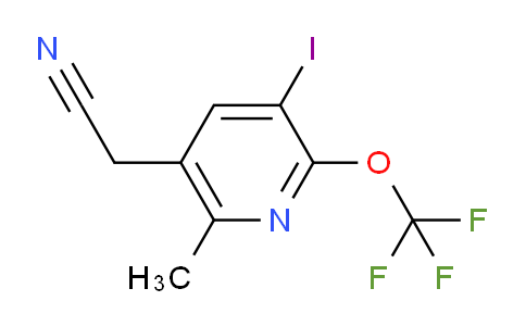 AM158743 | 1806162-92-4 | 3-Iodo-6-methyl-2-(trifluoromethoxy)pyridine-5-acetonitrile