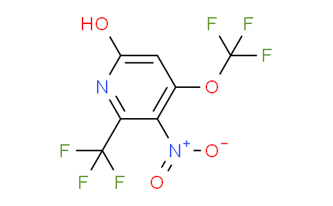 6-Hydroxy-3-nitro-4-(trifluoromethoxy)-2-(trifluoromethyl)pyridine